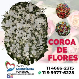 Arranjo de flores para funeral
